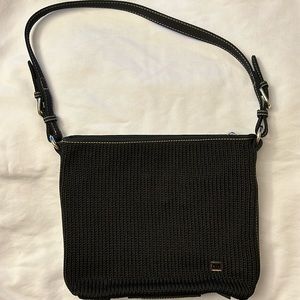 The Sak black woven purse